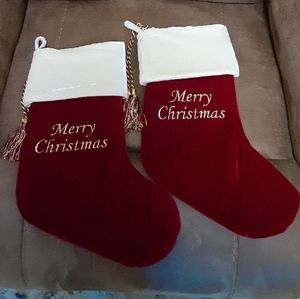 Pair of Christmas Stockings